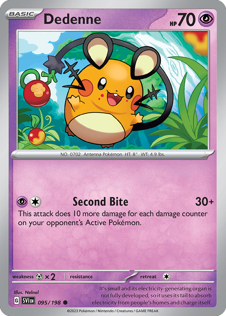 Scarlet & Violet Dedenne #95/198